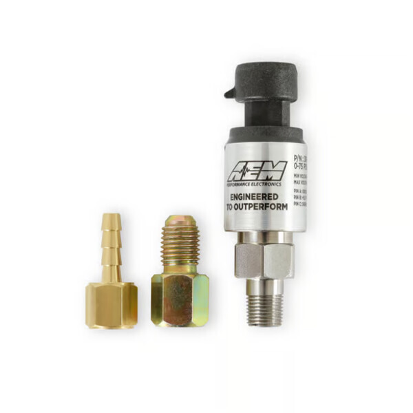 AEM 100 PSIG BRASS SENSOR KIT