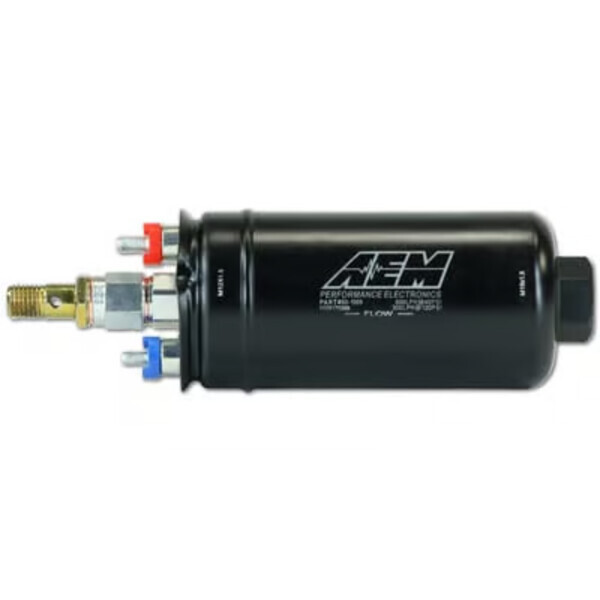 AEM 400LPH (METRIC) INLINE HIGH FLOW FUEL PUMP