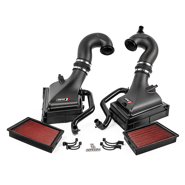 APR CARBON FIBER INTAKE SYSTEM WITH TURBO INLET PIPES – PORSCHE 911 (992) 3.0T/3.7T