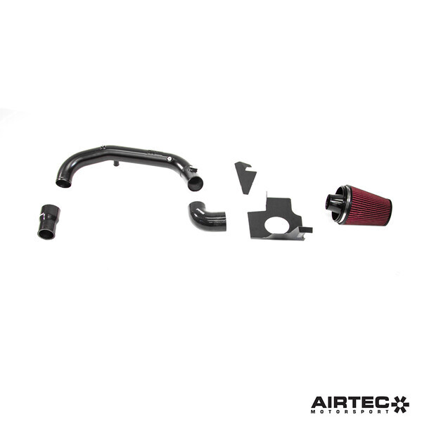 AIRTEC MOTORSPORT STAGE 2 INDUCTION KIT AIRTEC COTTON FILTER, GLOSS BLACK