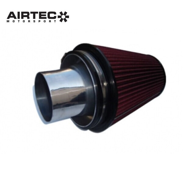 AIRTEC GROUP A CONE FILTER WITH 102MM ALLOY TRUMPET FITS GT TURBOS – PRO-SERIES BLACK