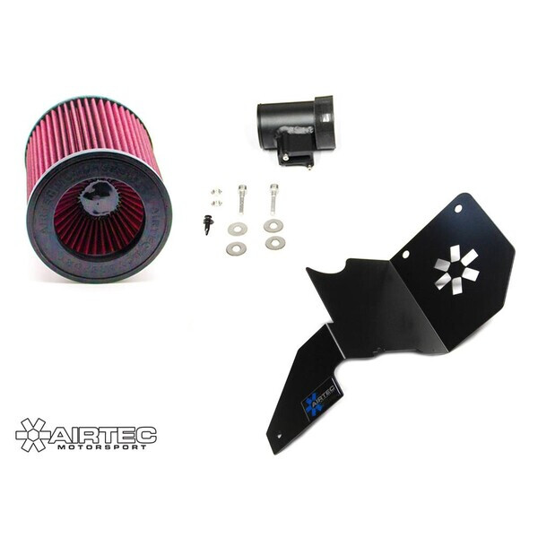 AIRTEC MOTORSPORT STAGE 2 INDUCTION KIT , WITH AIRTEC MOTORSPORT FILTER SOCK, STANDARD COTTON FILTER