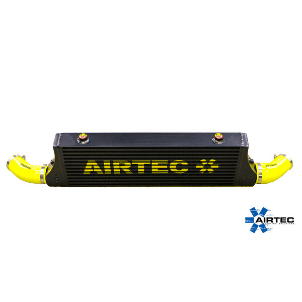 AIRTEC MOTORSPORT INTERCOOLER UPGRADE PRO-SERIES BLACK, RACE RED, WHITE AIRTEC LOGO