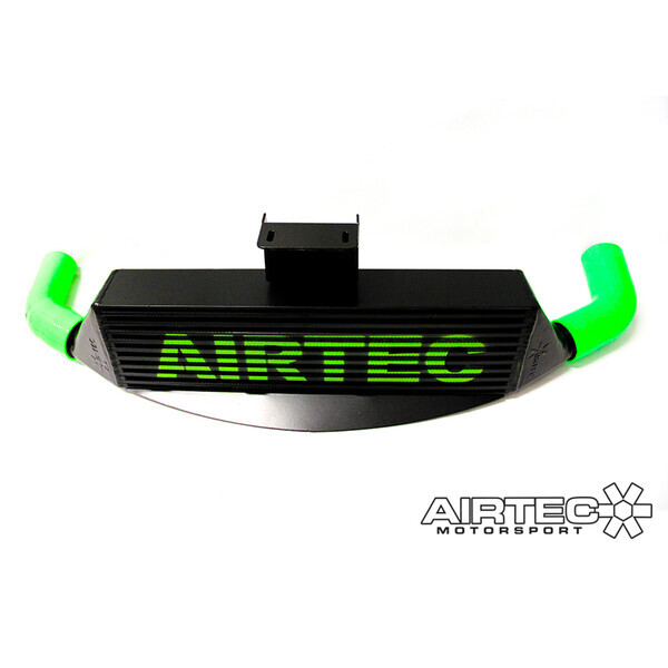 AIRTEC MOTORSPORT INTERCOOLER UPGRADE RACE RED, WHITE AIRTEC LOGO , PRO-SERIES BLACK