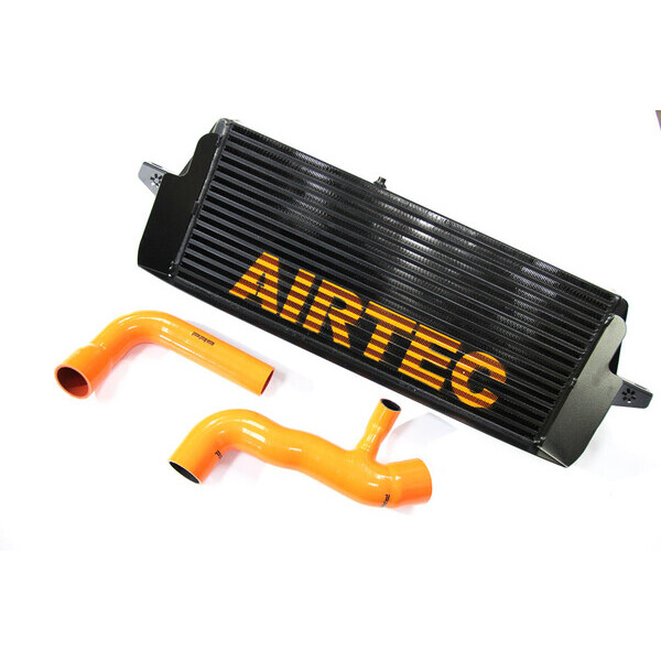 AIRTEC STAGE 3 INTERCOOLER UPGRADE SPEC -WHITE AIRTEC LOGO , PRO-SERIES BLACK, WITHOUT SYMPOSER OUTLET