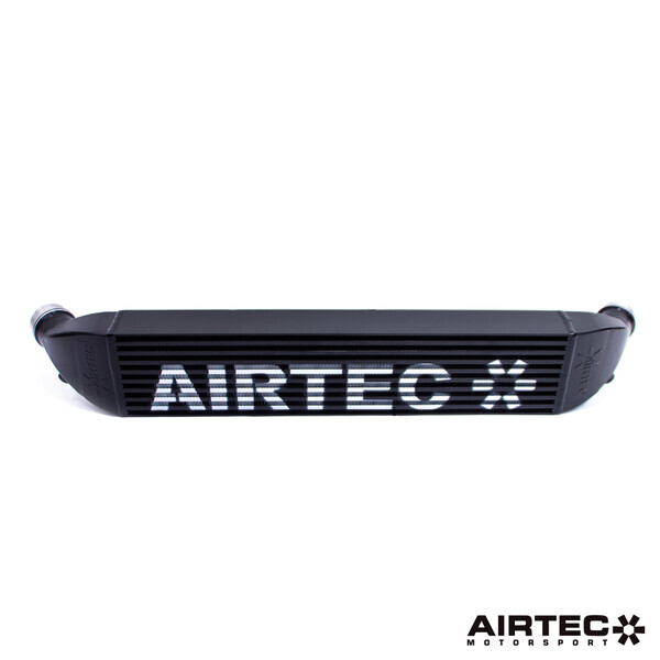 AIRTEC MOTORSPORT INTERCOOLER PRO-SERIES BLACK, WHITE AIRTEC LOGO