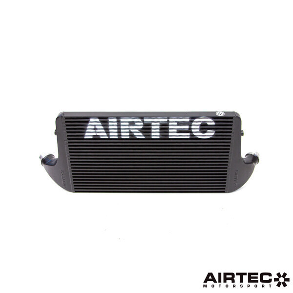 AIRTEC MOTORSPORT STAGE 3 INTERCOOLER PRO-SERIES BLACK, WHITE AIRTEC LOGO
