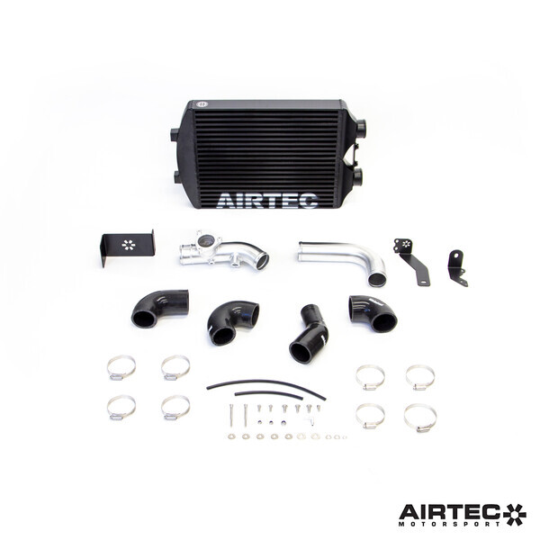 AIRTEC MOTORSPORT INTERCOOLER WHITE AIRTEC LOGO