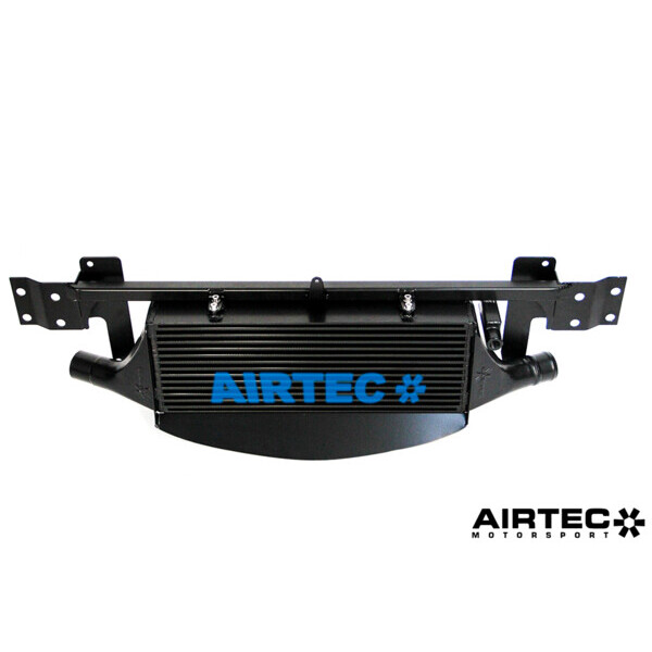 AIRTEC MOTORSPORT FRONT MOUNT INTERCOOLER UPGRADE RACE RED, WHITE AIRTEC LOGO , PRO-SERIES BLACK