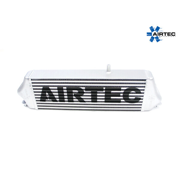AIRTEC MOTORSPORT INTERCOOLER WHITE AIRTEC LOGO , PRO-SERIES BLACK