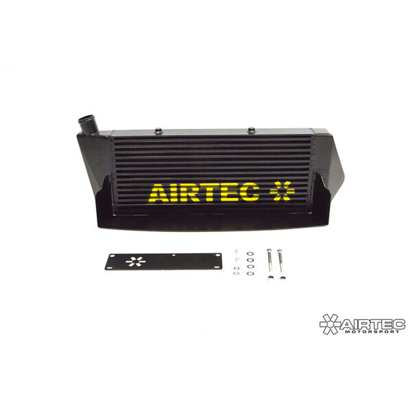 AIRTEC MOTORSPORT INTERCOOLER KIT – WHITE AIRTEC LOGO , PRO-SERIES BLACK