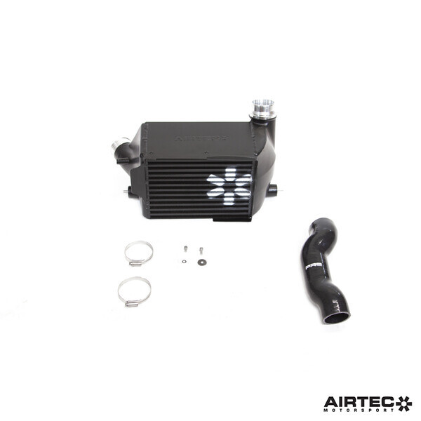 AIRTEC MOTORSPORT SIDE MOUNT INTERCOOLER WHITE AIRTEC LOGO