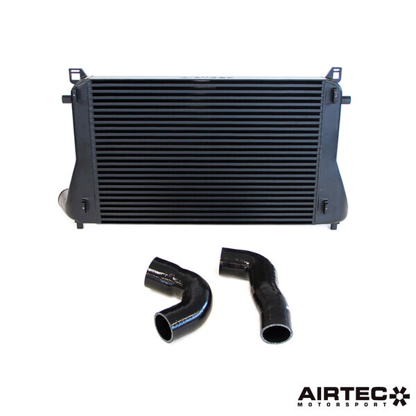AIRTEC MOTORSPORT INTERCOOLER UPGRADE PRO-SERIES BLACK ONLY, WHITE AIRTEC LOGO
