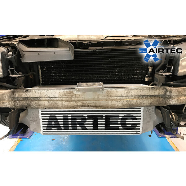 AIRTEC MOTORSPORT INTERCOOLER UPGRADE TURBO – WHITE AIRTEC LOGO , PRO-SERIES BLACK