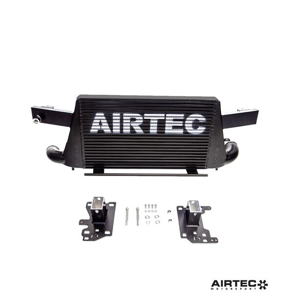 AIRTEC MOTORSPORT INTERCOOLER WHITE AIRTEC LOGO