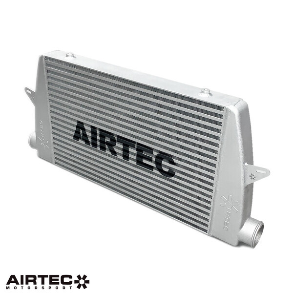 AIRTEC MOTORSPORT INTERCOOLER UPGRADE GLOSS BLACK HOSES, WHITE AIRTEC LOGO , PRO-SERIES BLACK