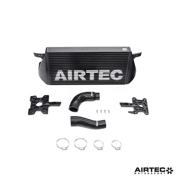 AIRTEC MOTORSPORT STAGE 3 INTERCOOLER WHITE AIRTEC LOGO