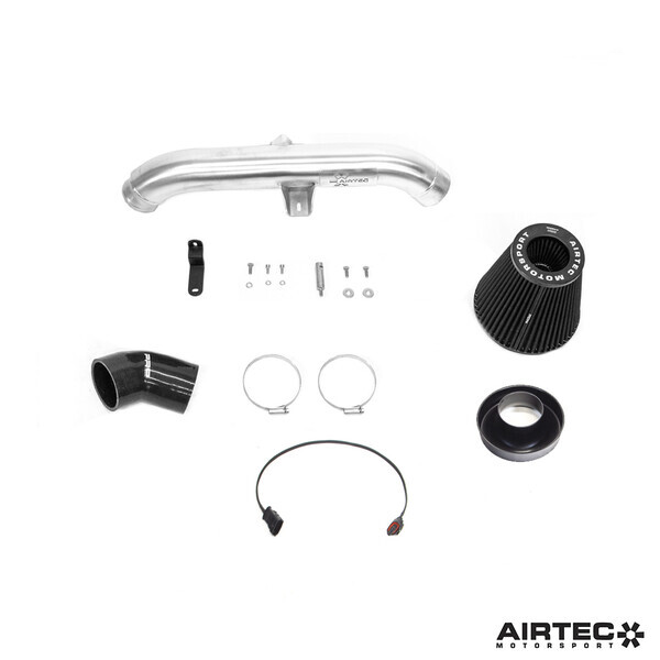 AIRTEC MOTORSPORT RS STYLE CROSSOVER PIPE PRO-SERIES BLACK, WITHOUT AIRTEC ECU HOLDER