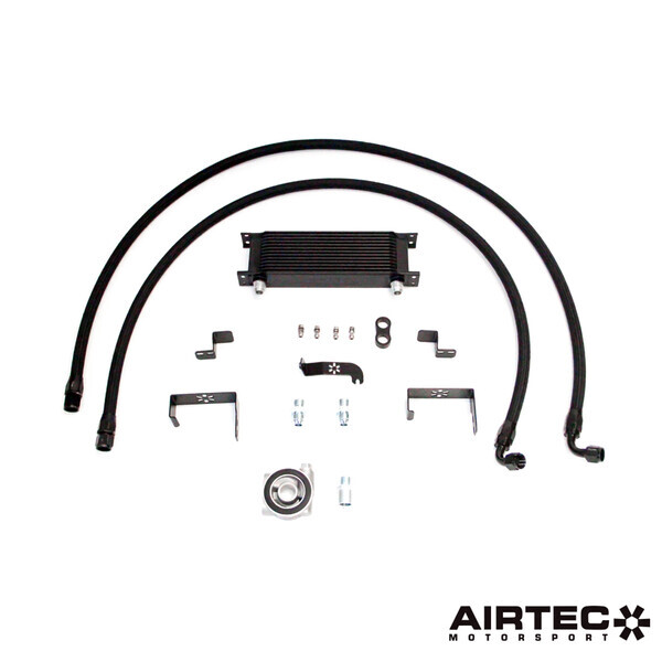 AIRTEC MOTORSPORT OIL COOLER KIT – WHITE AIRTEC LOGO