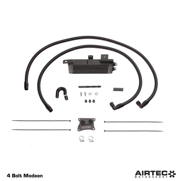 AIRTEC MOTORSPORT OIL COOLER PLAIN – NO LOGO, 4 BOLT MODEEN