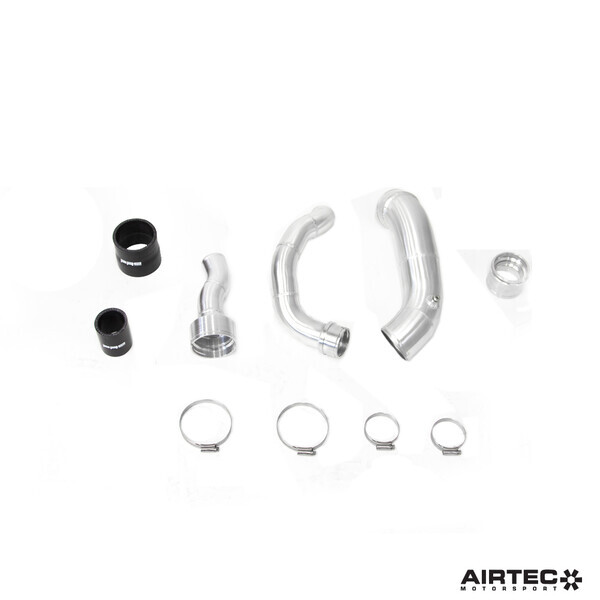 AIRTEC MOTORSPORT STAGE 1 UPRATED BOOST PIPES GLOSS BLACK, PRO-SERIES BLACK