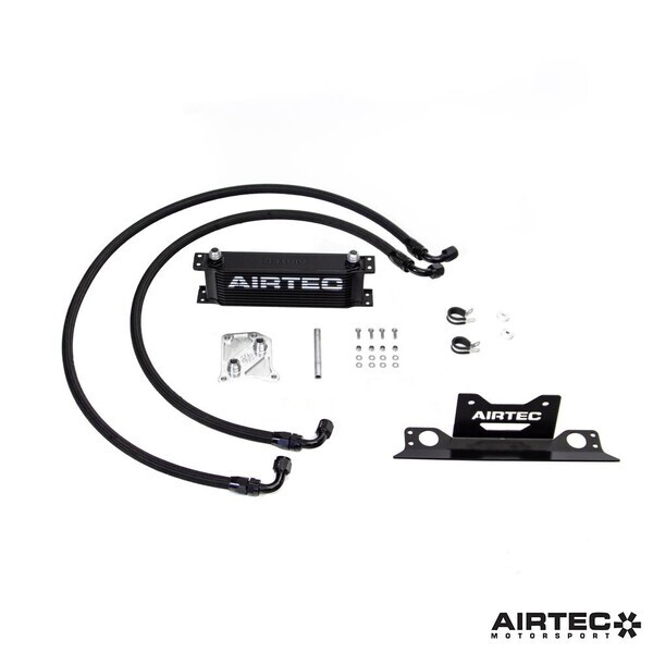 AIRTEC MOTORSPORT OIL COOLER – WHITE AIRTEC LOGO