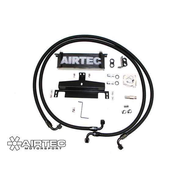 AIRTEC MOTORSPORT OIL COOLER KIT – WHITE AIRTEC LOGO