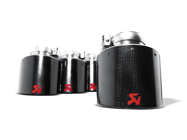 Akrapovic Tail pipe set (Carbon,dia 125 mm) Corvette