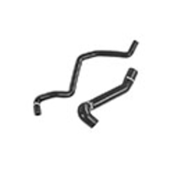 1.8T 20V K04 ALPHA COMPETITION SILICONE DUMP AND N75 HOSE – BLACK