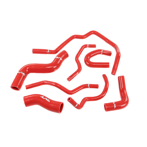 2.0 TFSI EA113 ALPHA COMPETITION SILICONE COOLANT HOSE KIT – RED