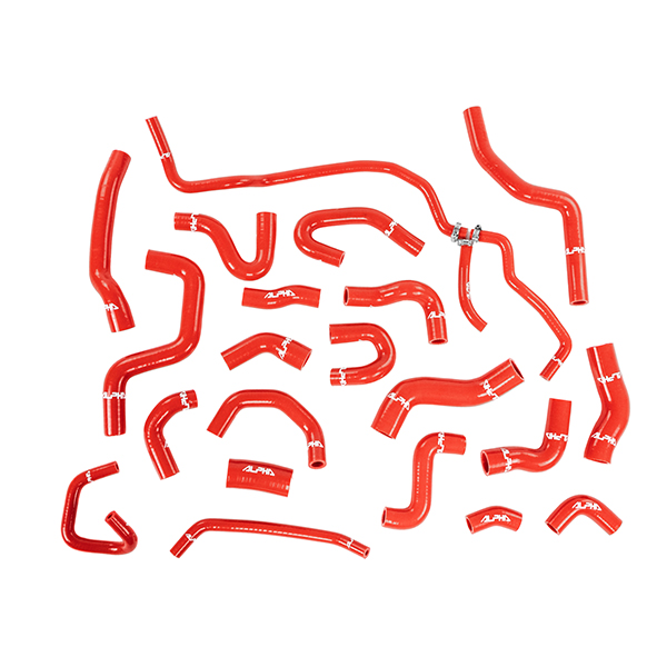 ALPHA COMPETITION AUDI RS3 8P / TTRS Mk2 COOLANT HOSES – RED