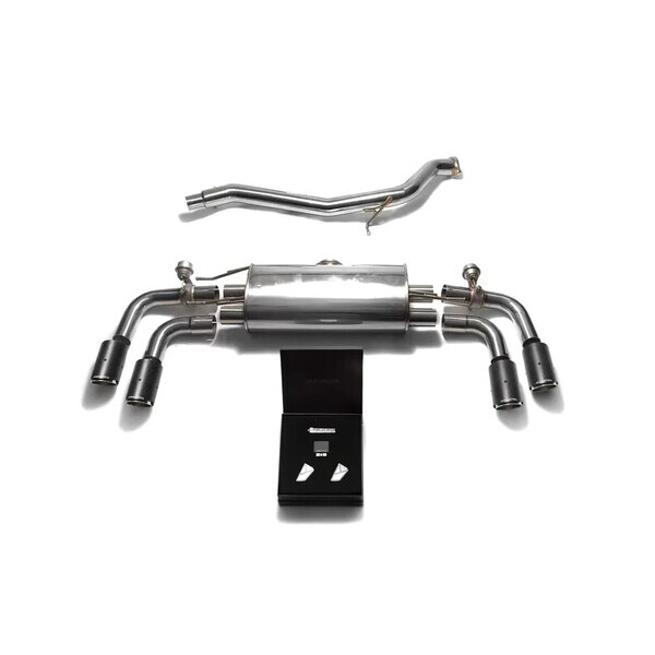 AUDI TT/TTS 8J TFSI 4WD COUPE ARMYTRIX EXHAUST SYSTEM W/QUAD CARBON