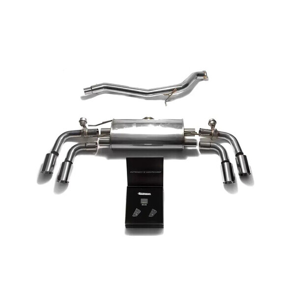AUDI TT/TTS 8J TFSI 4WD COUPE ARMYTRIX EXHAUST SYSTEM W/ QUAD CHROME