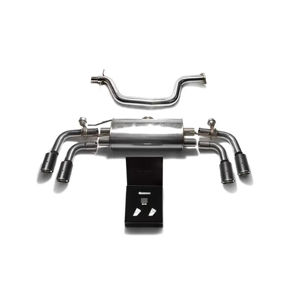 TT 8J TFSI 2WD COUPÉ ARMYTRIX EXHAUST SYSTEM W/QUAD CARBON