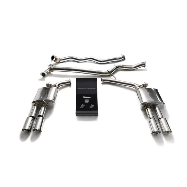 A4/A5 B8 1.8T/2.0T 4WD SEDAN/AVANT/SPORTBACK ARMYTRIX EXHAUST SYSTEM W/ QUAD CHROME