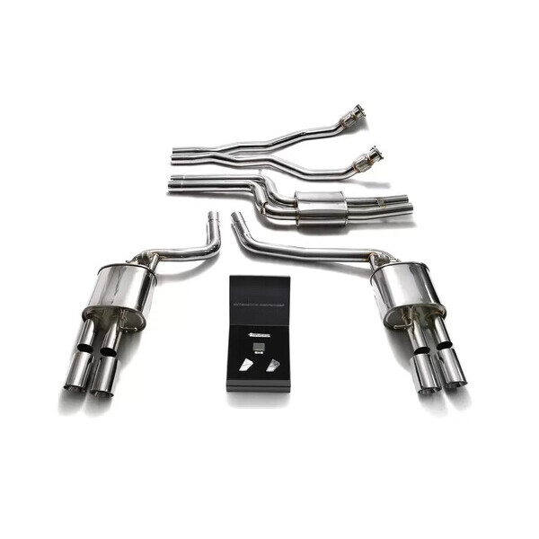 A4/AS4/S5 B8 3.0TFSI ARMYTRIX EXHAUST SYSTEM W/ QUAD CHROME