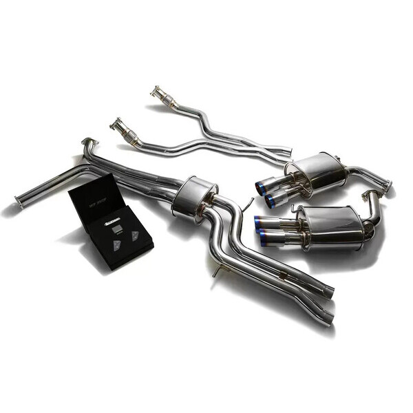 A6/A7 C7 3.0TFSI ARMYTRIX EXHAUST SYSTEM W/QUAD BLUE