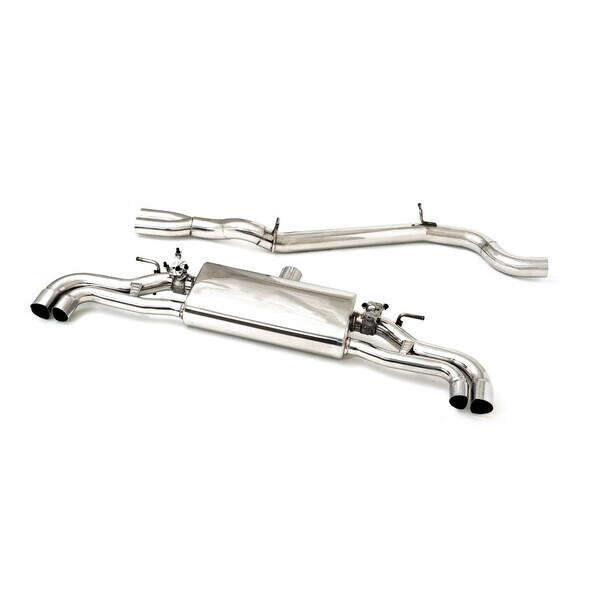 RSQ3 F3 OPF ARMYTRIX MID-PIPE (AUF3R-M) + VALVETRONIC MUFFLER (AUF3R-VM) W/NO TIPS