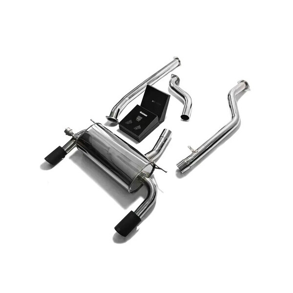 320GT/330GT F34 15-19 B48 ARMYTRIX EXHAUST SYSTEM W/DUAL MATTE BLACK
