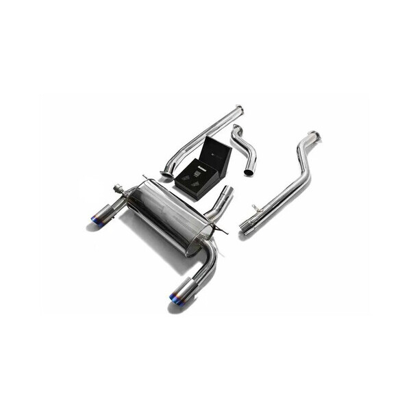 320GT/330GT F34 15-19 B48 ARMYTRIX EXHAUST SYSTEM W/DUAL TRUE TITANIUM