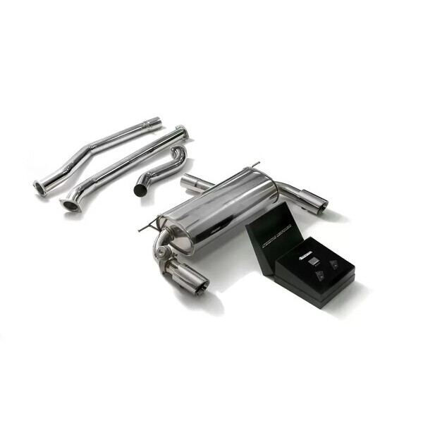 340I / 440I F3X 16-19 B58 NON-OPF ARMYTRIX EXHAUST SYSTEM W/ DUAL CHROME