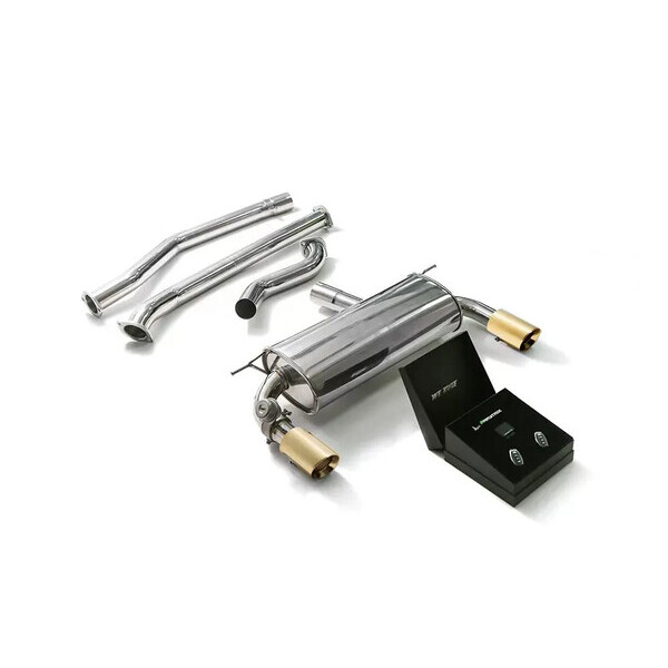 340I / 440I F3X 16-19 B58 NON-OPF ARMYTRIX EXHAUST SYSTEM W/DUAL GOLD