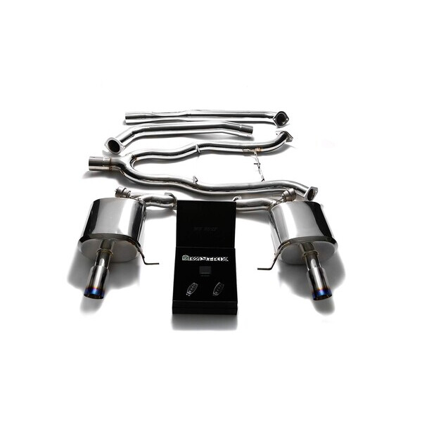 535I F10 10-17 N55 SEDAN ARMYTRIX EXHAUST SYSTEM W/DUAL BLUE COATED