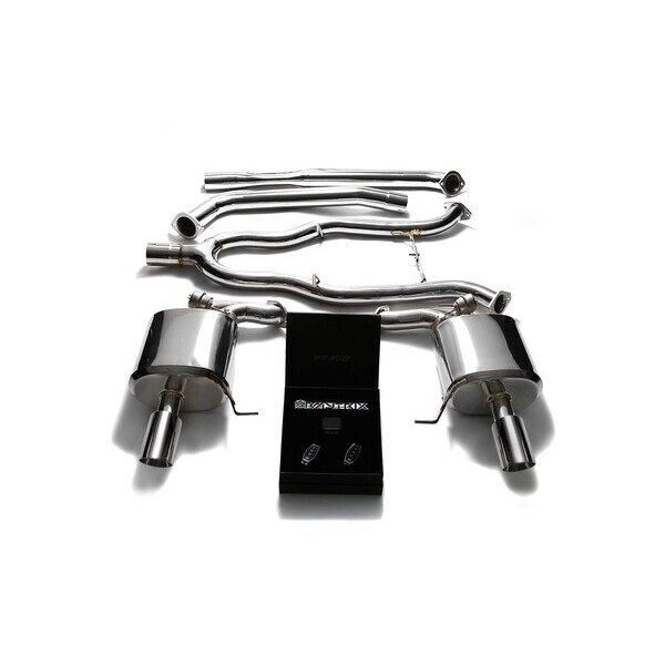 535I F10 10-17 N55 SEDAN ARMYTRIX EXHAUST SYSTEM W/ DUAL CHROME