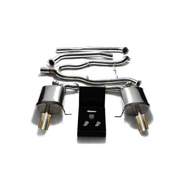 535I F10 10-17 N55 SEDAN ARMYTRIX EXHAUST SYSTEM W/DUAL GOLD