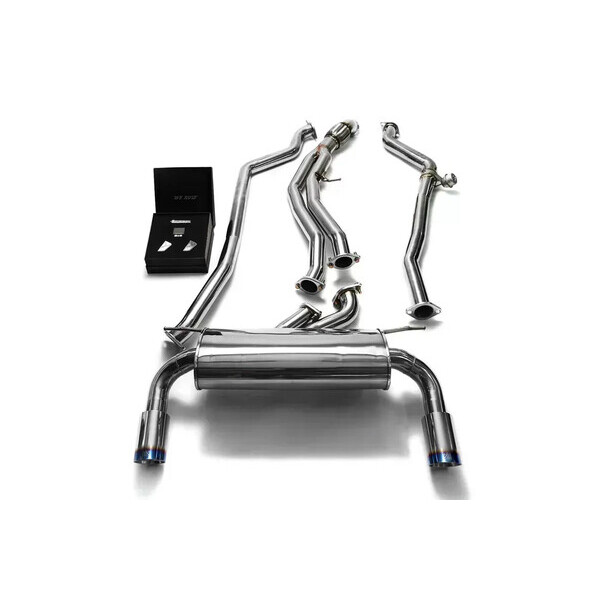 M135I / M235I F2X 12-15 N55 ARMYTRIX EXHAUST SYSTEM W/DUAL BLUE COATED