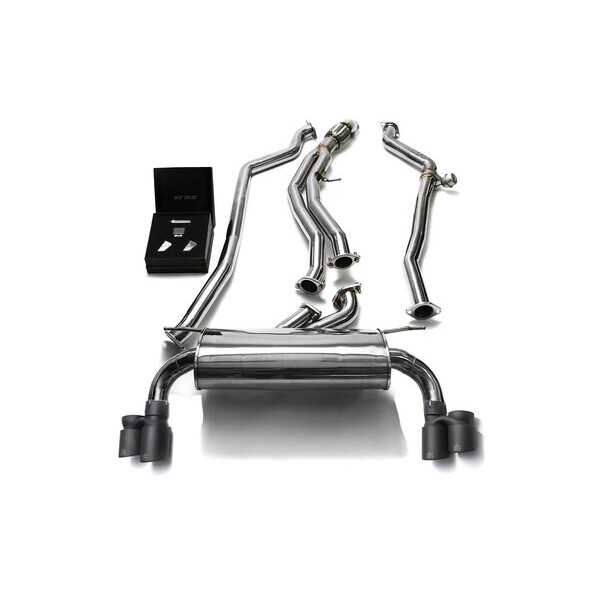 M135I / M235I F2X 12-15 N55 ARMYTRIX EXHAUST SYSTEM W/QUAD MATTE BLACK