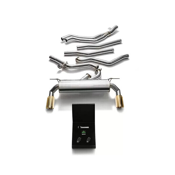 M140I/M240I F2X INCL XDRIVE B58 NON-OPF ARMYTRIX EXHAUST SYSTEM W/DUAL GOLD