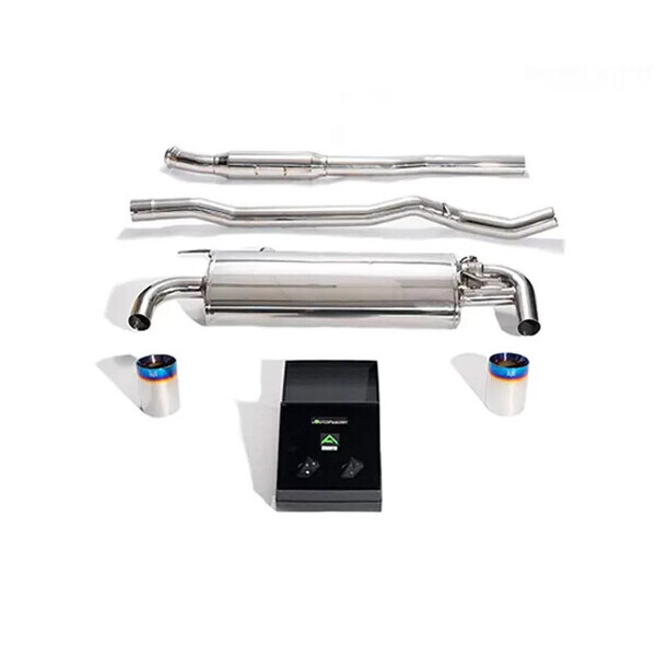 M135I F40 OPF ARMYTRIX EXHAUST SYSTEM W/DUAL BLUE COATED