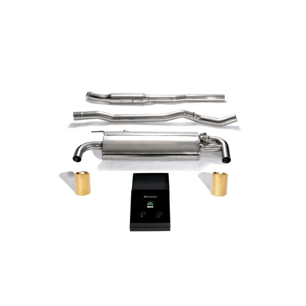 M135I F40 OPF ARMYTRIX EXHAUST SYSTEM W/DUAL GOLD